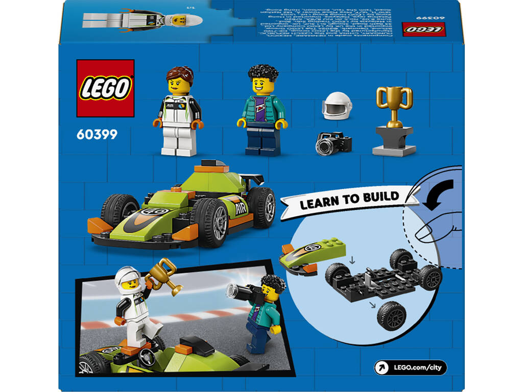 Lego City Green Sports Racing Green 60399