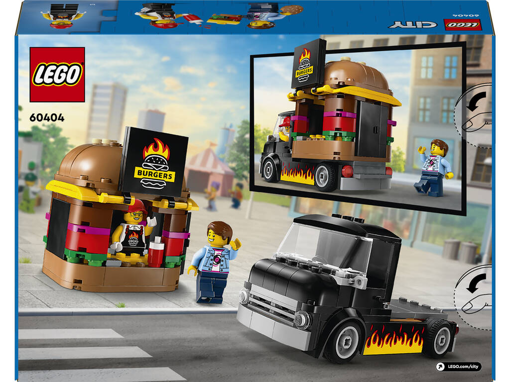 Lego City Camioncino degli hamburger 60404