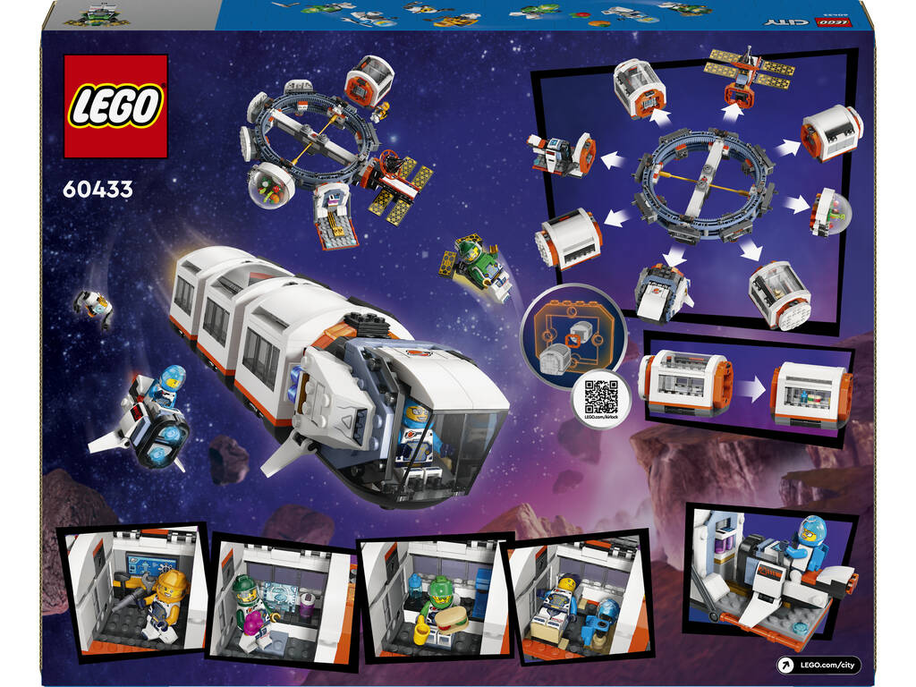 Lego City Space Station spatiale modulaire 60433