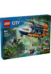 Lego City Exploration Jungle Explorers : Hlicoptre du camp 60437