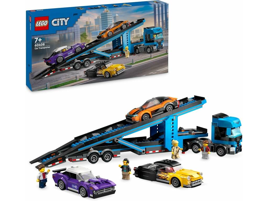 Lego City Camion da trasporto con auto sportive 60408