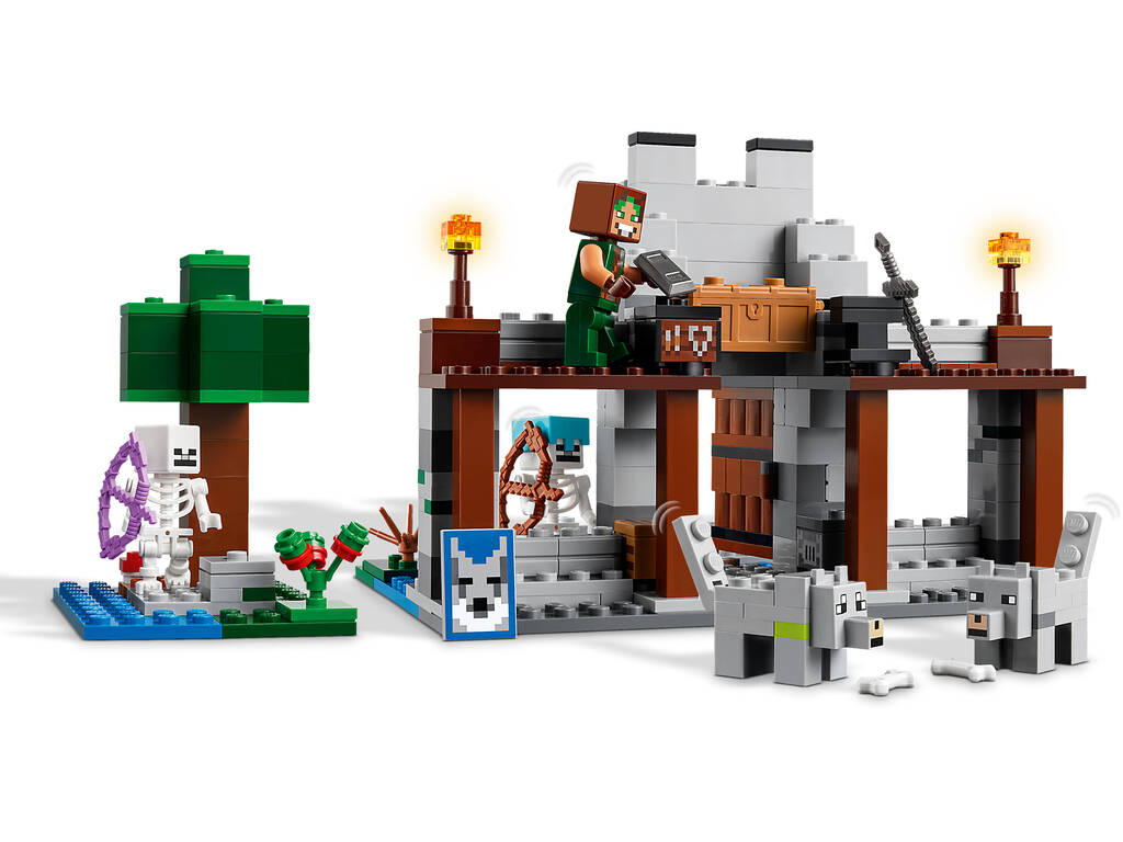 Lego Minecraft La fortezza del lupo 21261