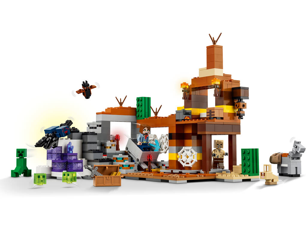 Lego Minecraft Der Wasteland-Minenschacht 21263