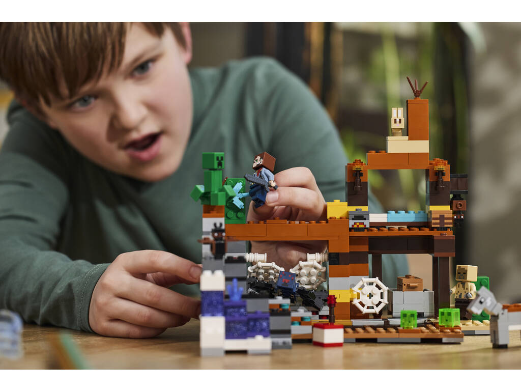 Lego Minecraft Der Wasteland-Minenschacht 21263