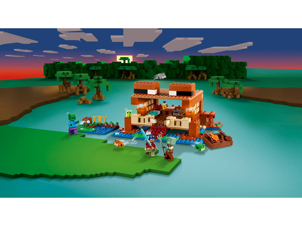 Lego Minecraft La Casa Rana 21256