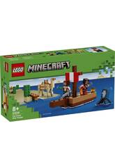 Lego Minecraft Il viaggio della nave dei pirati di Lego 21259