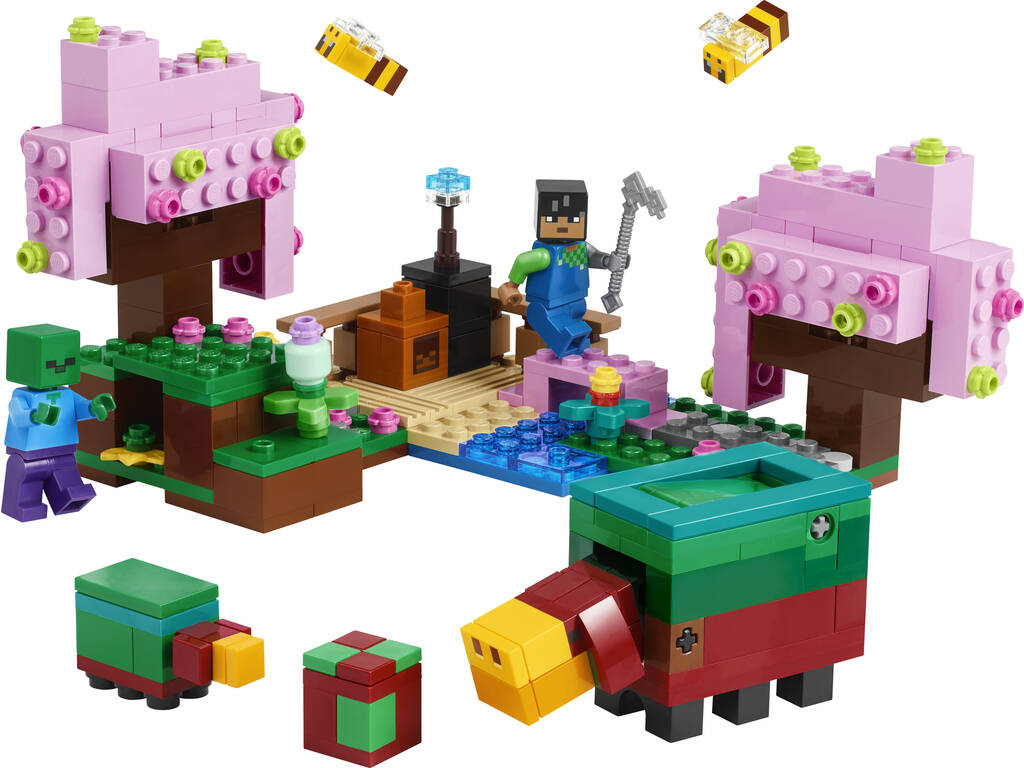 Lego Minecraft O Jardim de Cerejeiras em Flor 21260