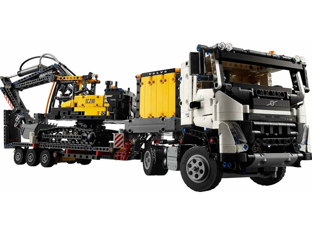 Lego Technic Camión FMX y Excavadora Eléctrica EC230 Volvo 42175