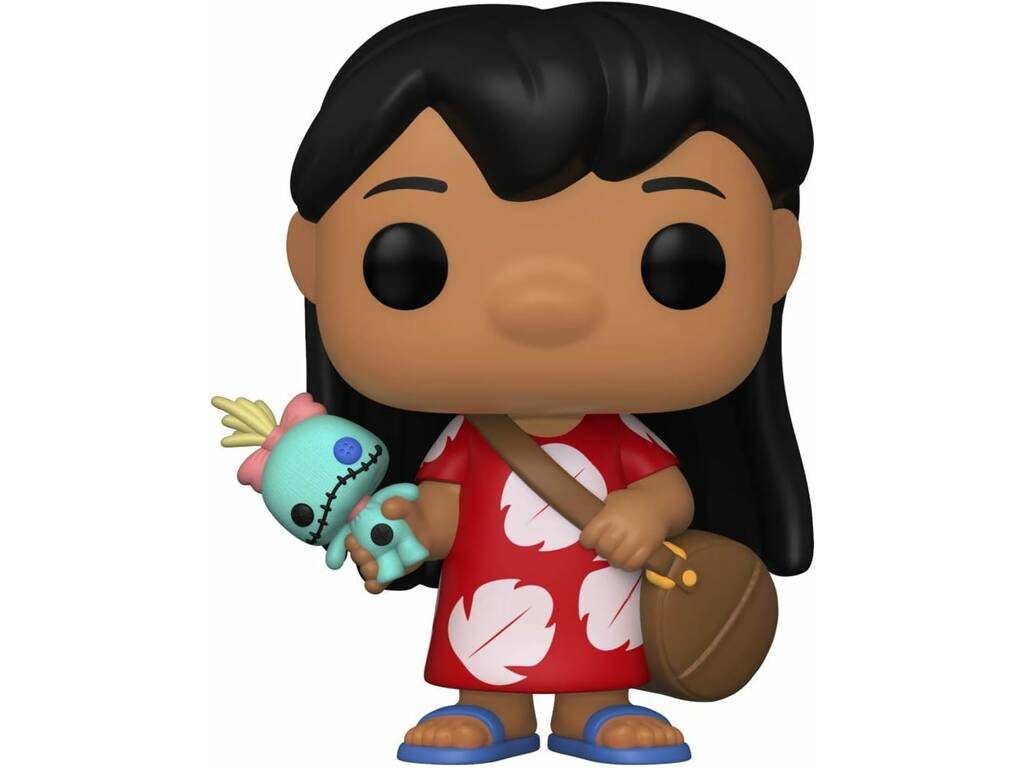 Funko Pop Disney Lilo e Stitch Figura Lilo com Scrump 55614