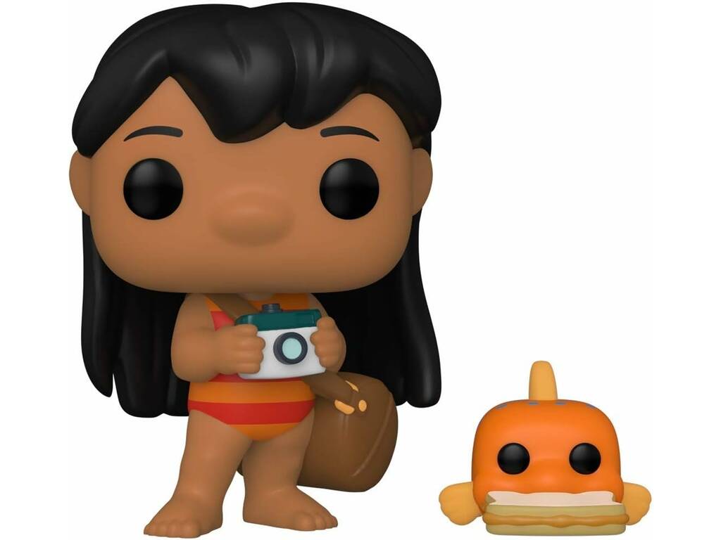 Funko Pop Disney Lilo und Stitch Figur Lilo mit Pudge 55621