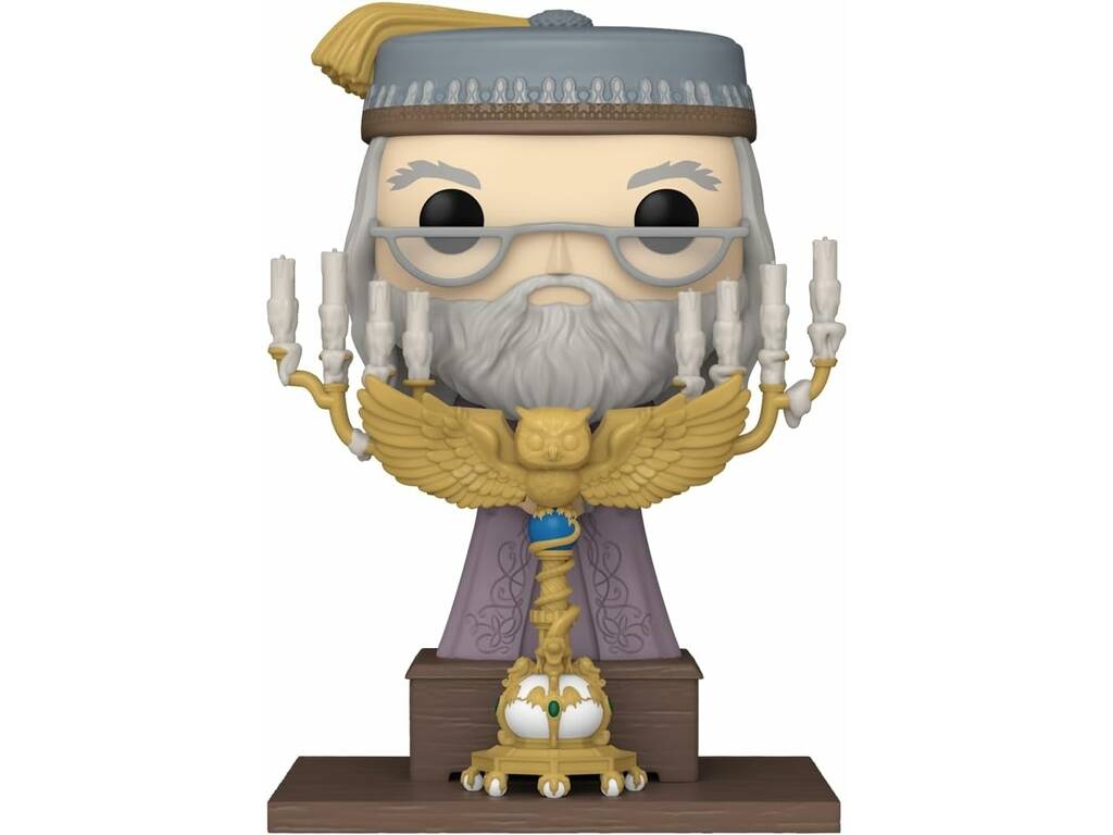 Funko Pop Deluxe Harry Potter Figura Albus Dumbledore com Pódium 76002