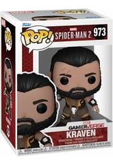 Funko Pop Marvel Spider-Man 2 Figura Kraven GamerVerse com Cabea Oscilante 76111