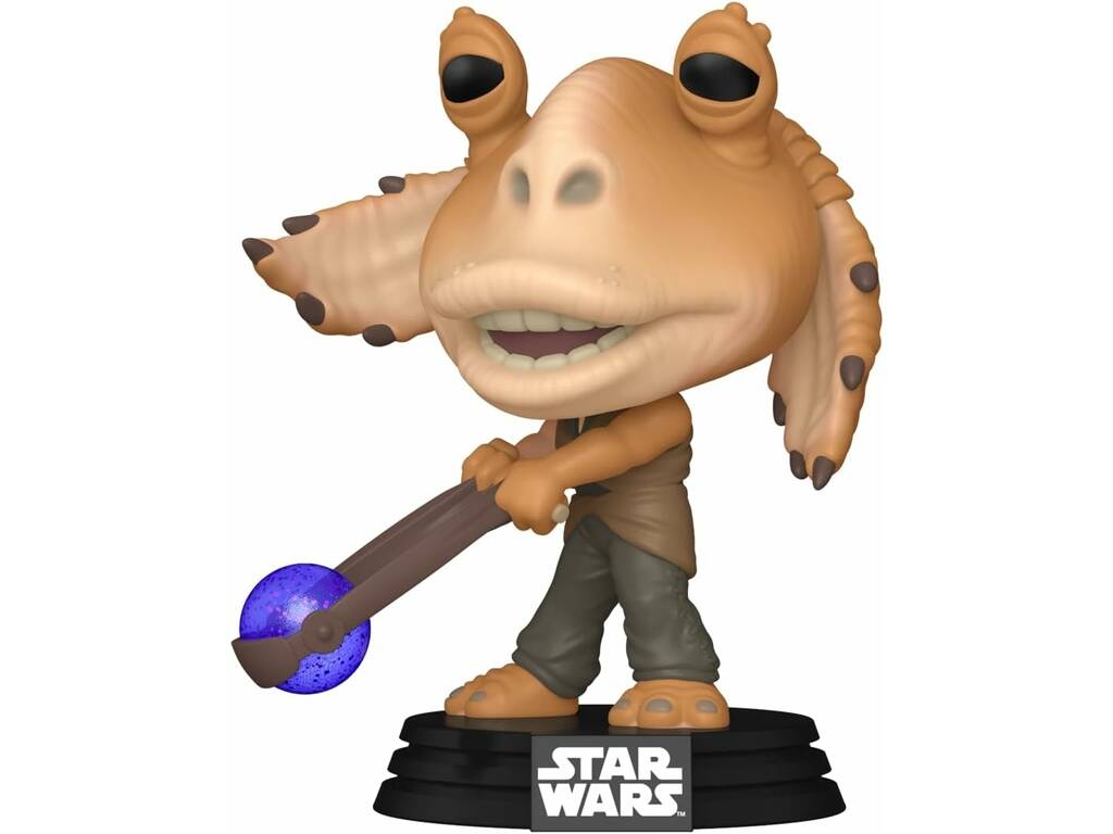 Funko Pop Star Wars Jar Jar Binks Swinging Head Figure 76017