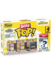 Funko Pop Bitty Minions Pack 4 Minifiguren 73038