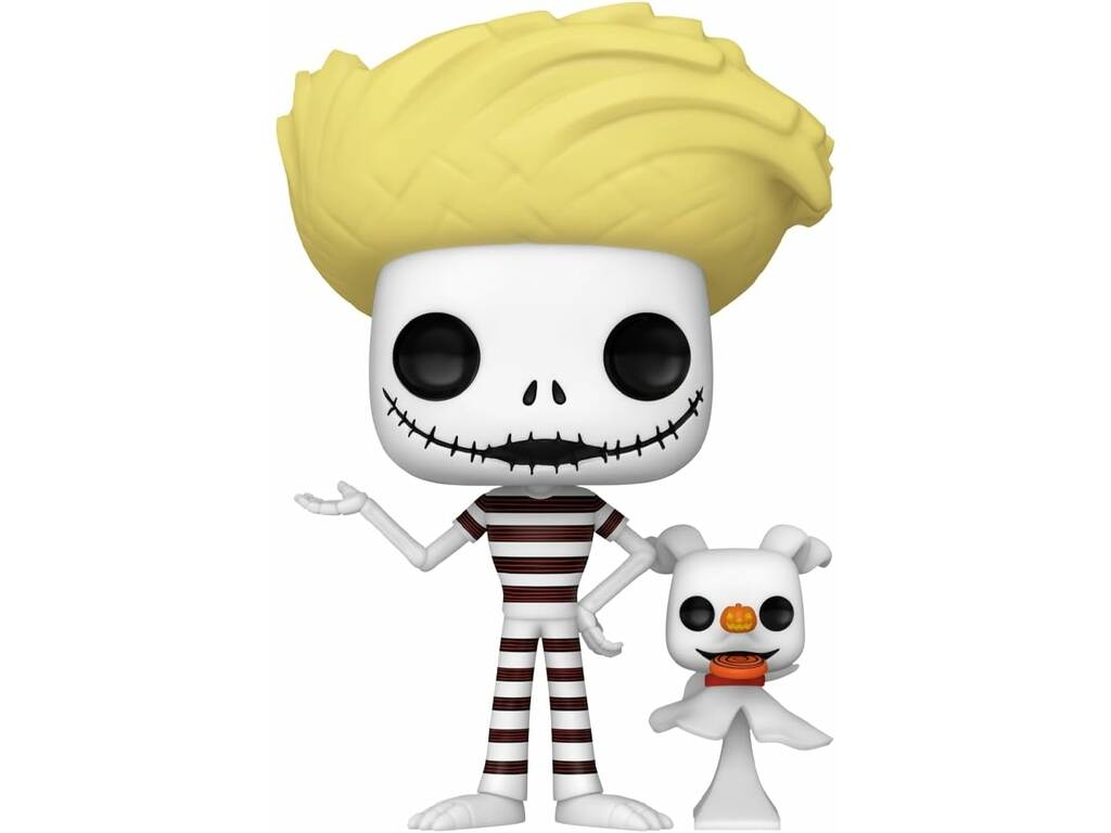 Funko Pop Pesadelo Antes do Natal Figura Jack com Zero