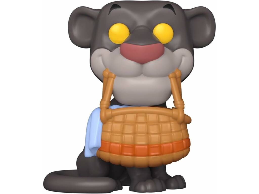 Funko Pop El Libro de la Selva Figura Bagheera con Cesta 80786