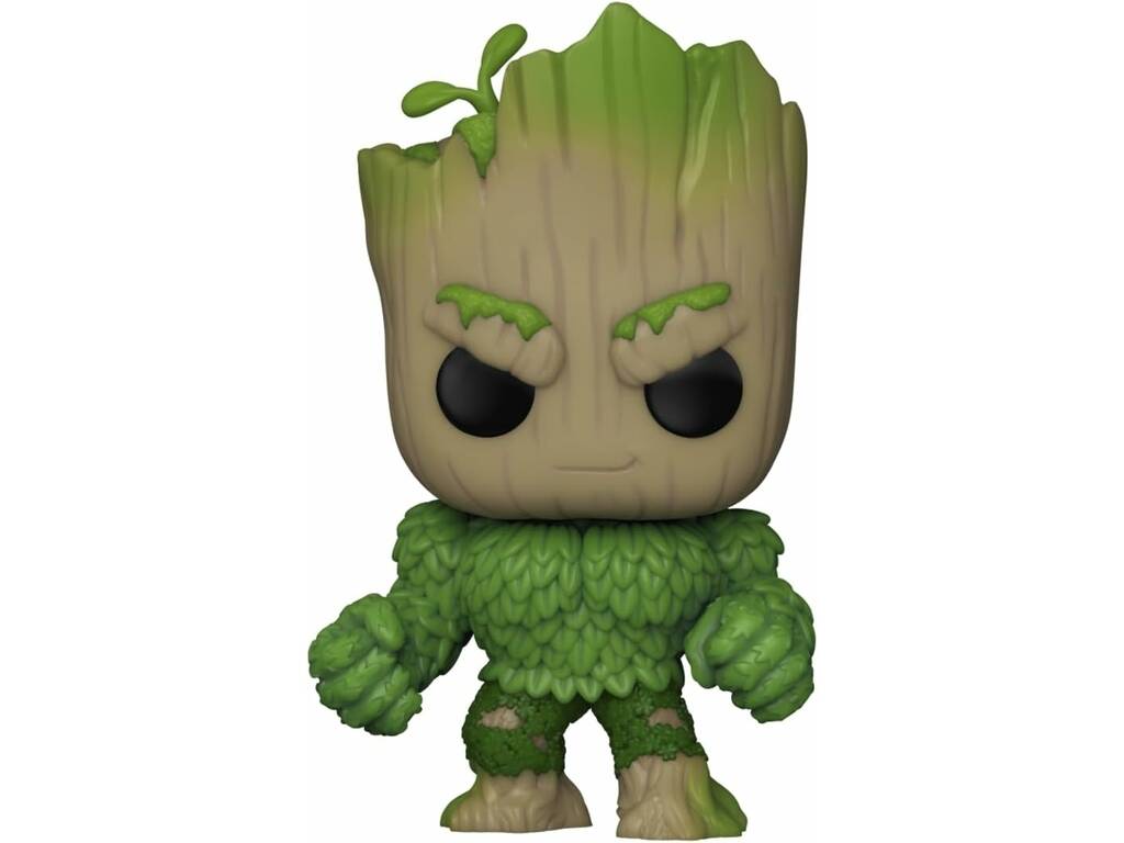 Funko Pop Marvel We Are Groot Figure Groot en Hulk avec tête oscillante 81338