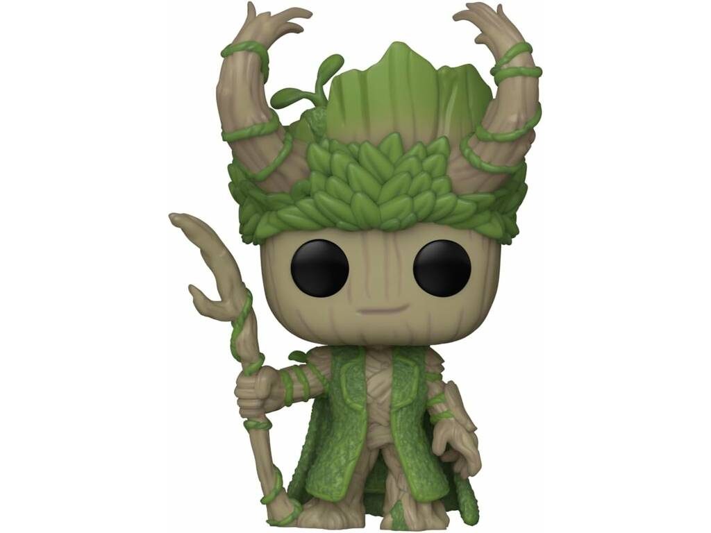 Funko Pop Marvel We Are Groot Figura di Groot come Loki con testa oscillante 79517