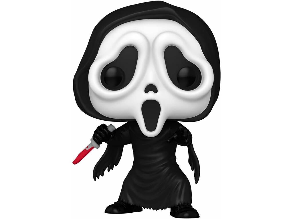 Funko Pop Movies Ghost Face Figura di Ghost Face con coltello insanguinato 80696