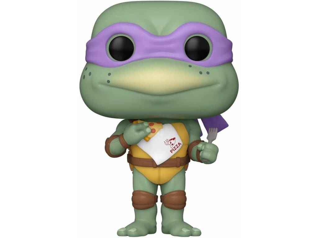 Funko Pop Movies Tartarugas Ninja Figura Donatello com Pizza 76045