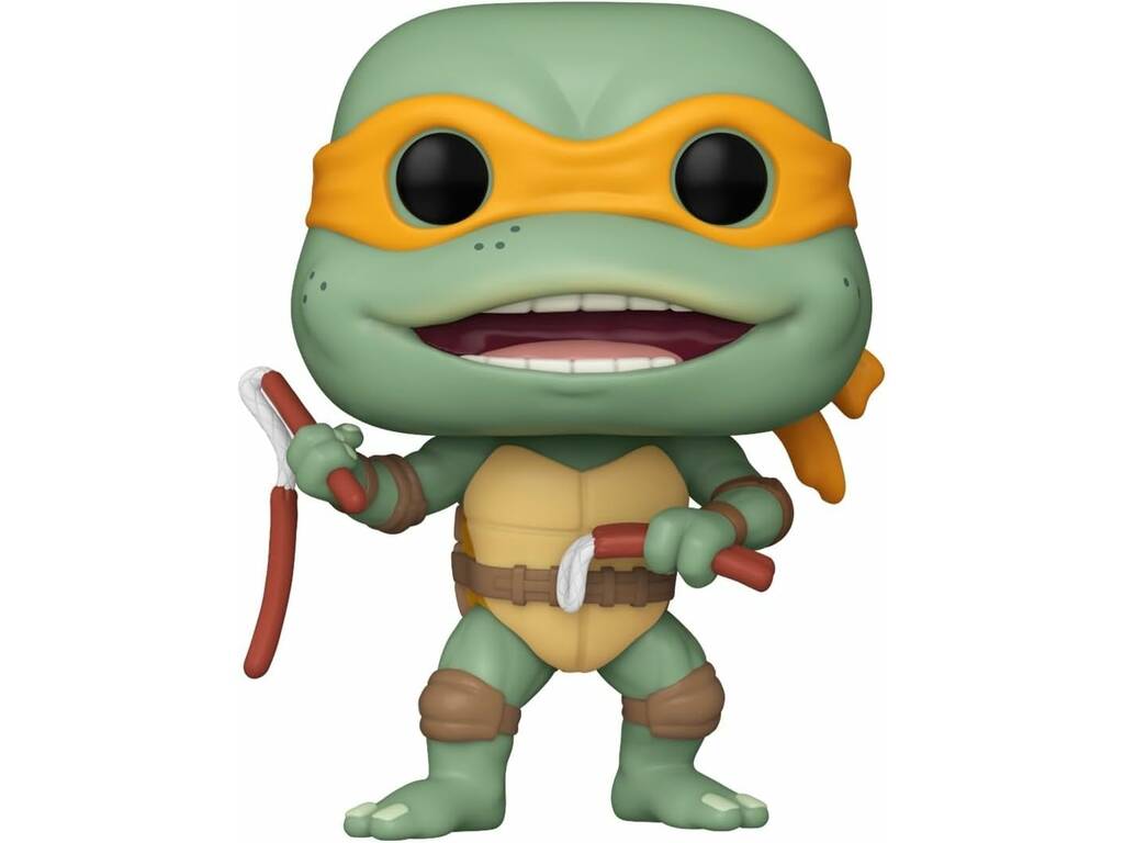 Funko Pop Movies Teenage Mutant Ninja Turtles Figure Michelangelo avec Nunchakus 76047