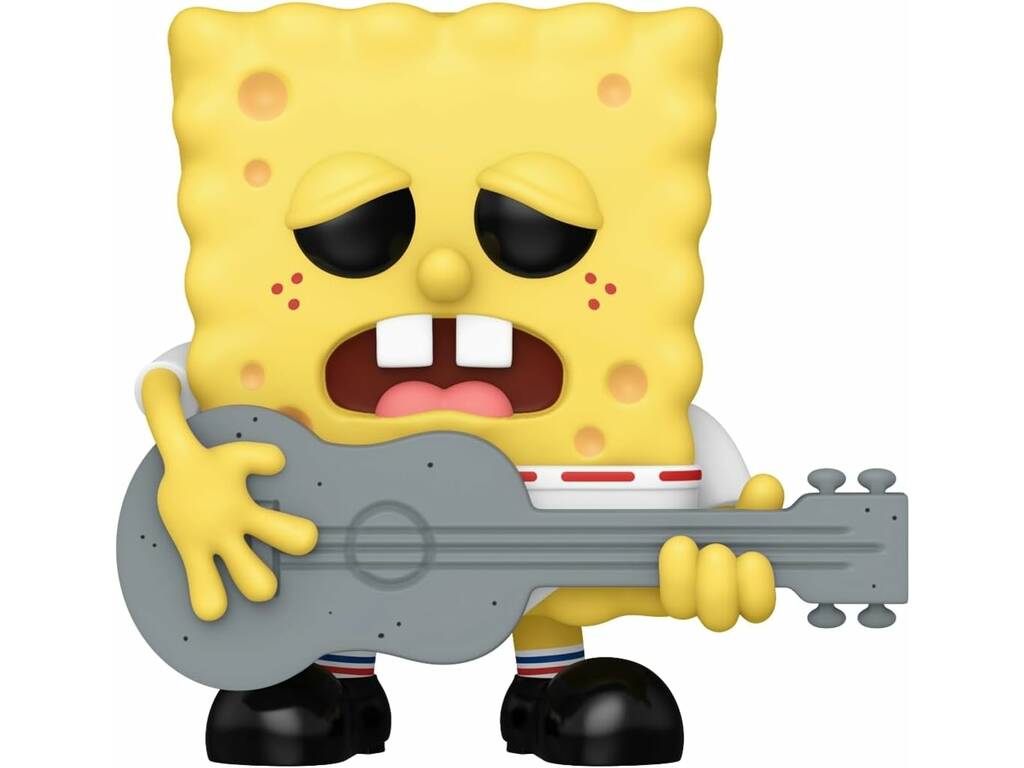 Funko Pop Animation Bob l'éponge 25ème anniversaire Bob l'éponge figure de guitare 75735