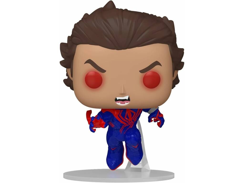 Funko Pop Spider-Man Across The Spider-Verse Figura Spiderman 2099 con Cabeza Oscilante 82647