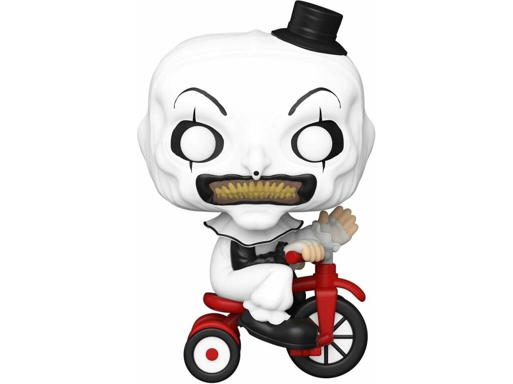 Funko Pop Movies Terrifier Figur Art The Clown mit Fahrrad 80706