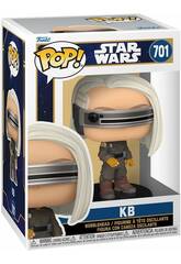 Funko Pop Star Wars Skeleton Crew Figure KB avec tte oscillante