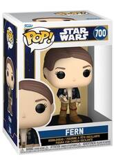 Funko Pop Star Wars Skeleton Crew Figura Fern com Cabeça Oscilante