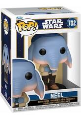 Funko Pop Star Wars Skeleton Crew Figura Neel com Cabeça Oscilante