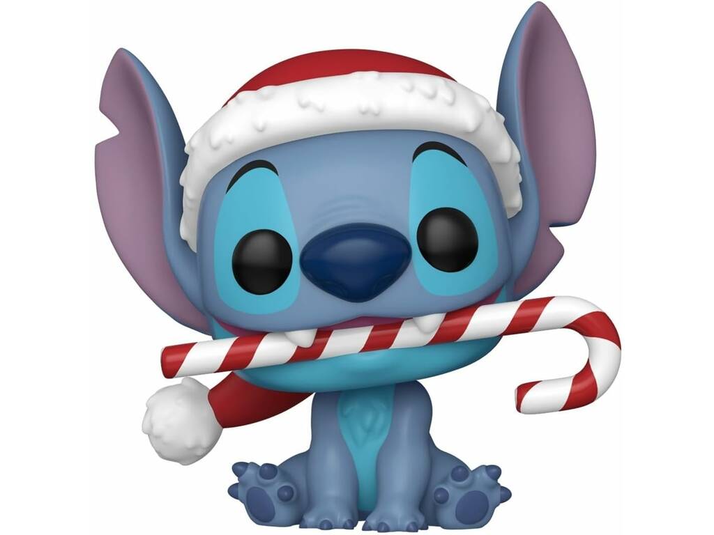 Funko Pop Disney Lilo & Stitch Figura Stitch con Bastón de Caramelo