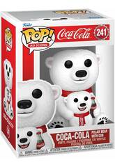 Funko Pop Ad Icons Coca Cola Figura Orso Polare con Cucciolo