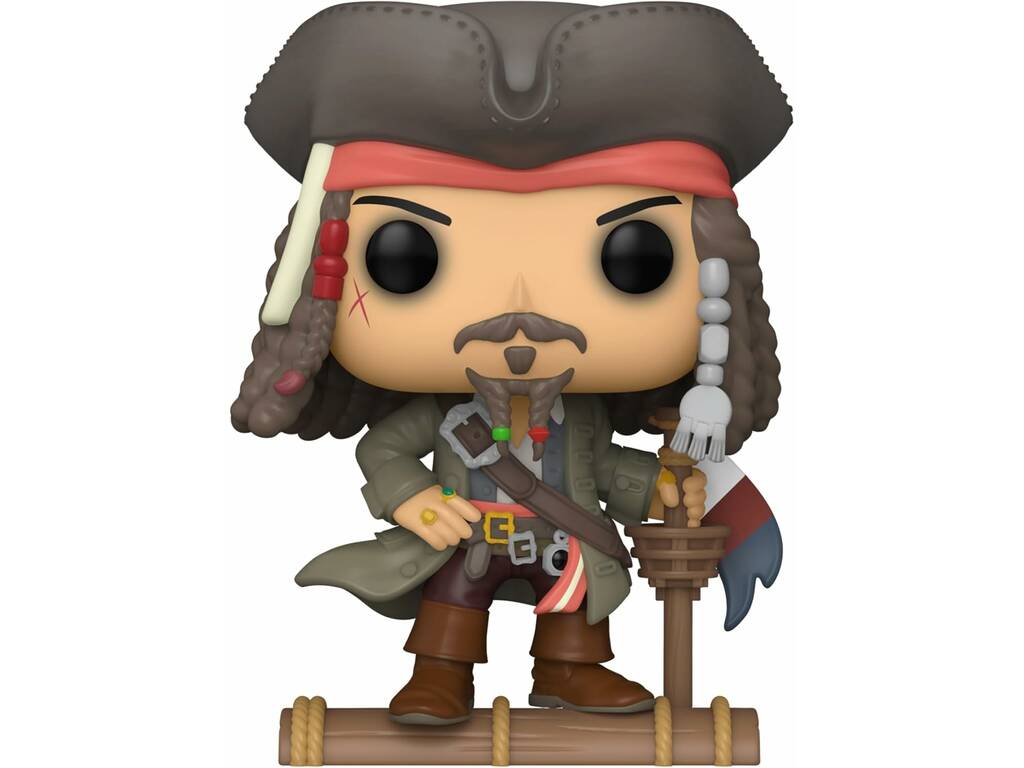 Funko Pop Piratas das Caraíbas Figura Jack Sparrow 81940