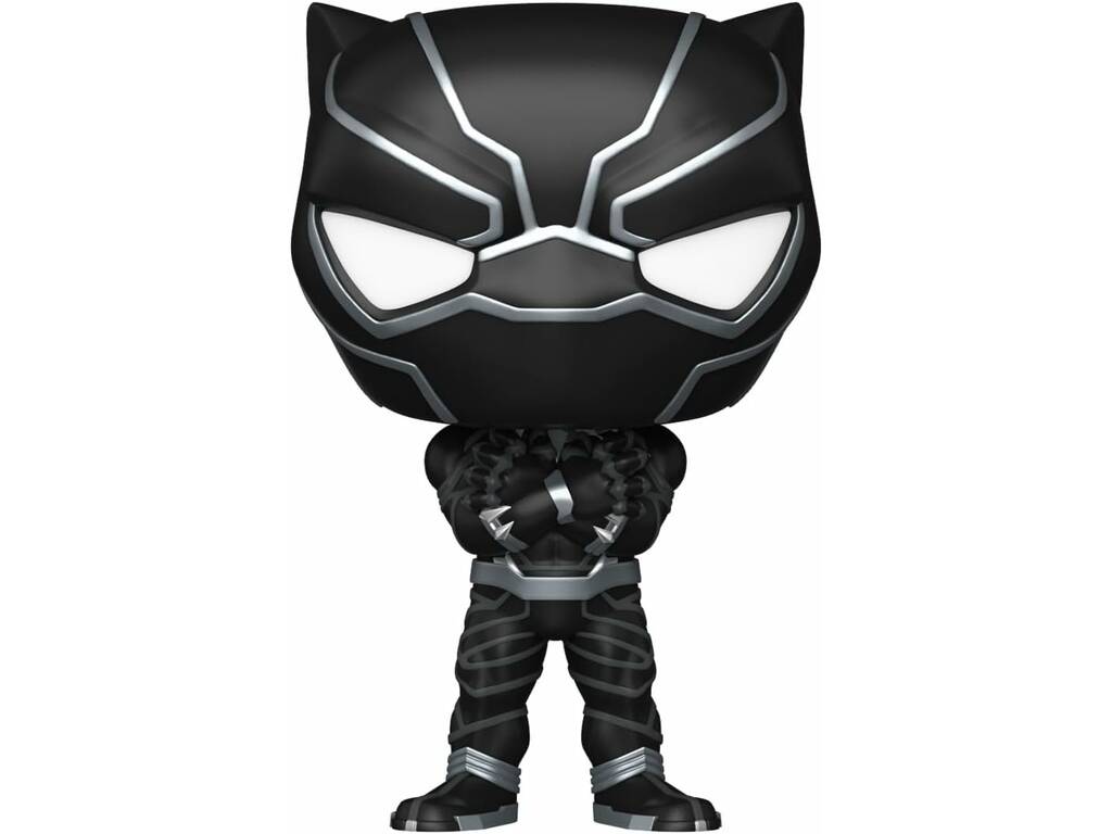 Funko Pop Marvel Figura di Black Panther a testa oscillante 82496