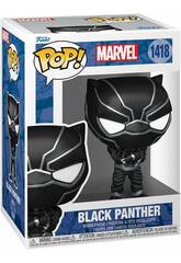 Funko Pop Marvel Figura di Black Panther a testa oscillante 82496