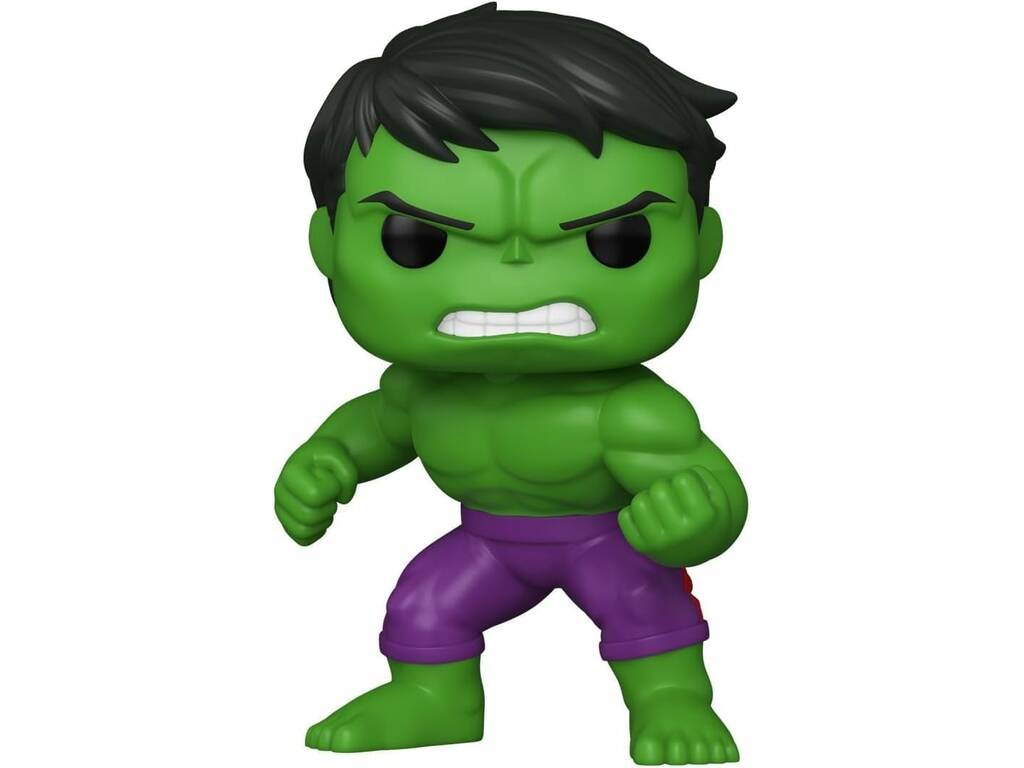 Funko Pop Marvel Figura Hulk con Cabeza Oscilante 82498