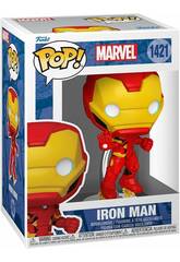 Funko Pop Marvel Figur Iron Man mit Wackelkopf 82499