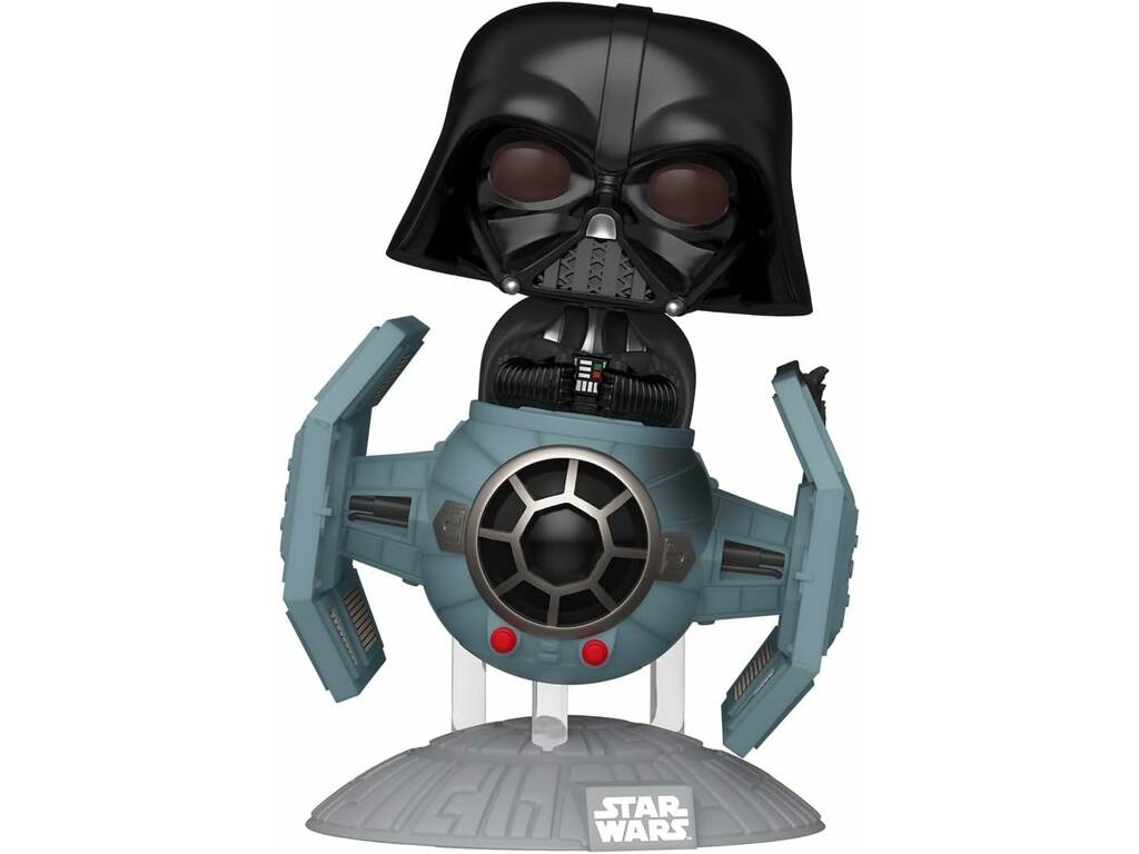 Funko Pop Star Wars Darth Vader con Cabeza Oscilante Tie Advanced x1 Starfighter