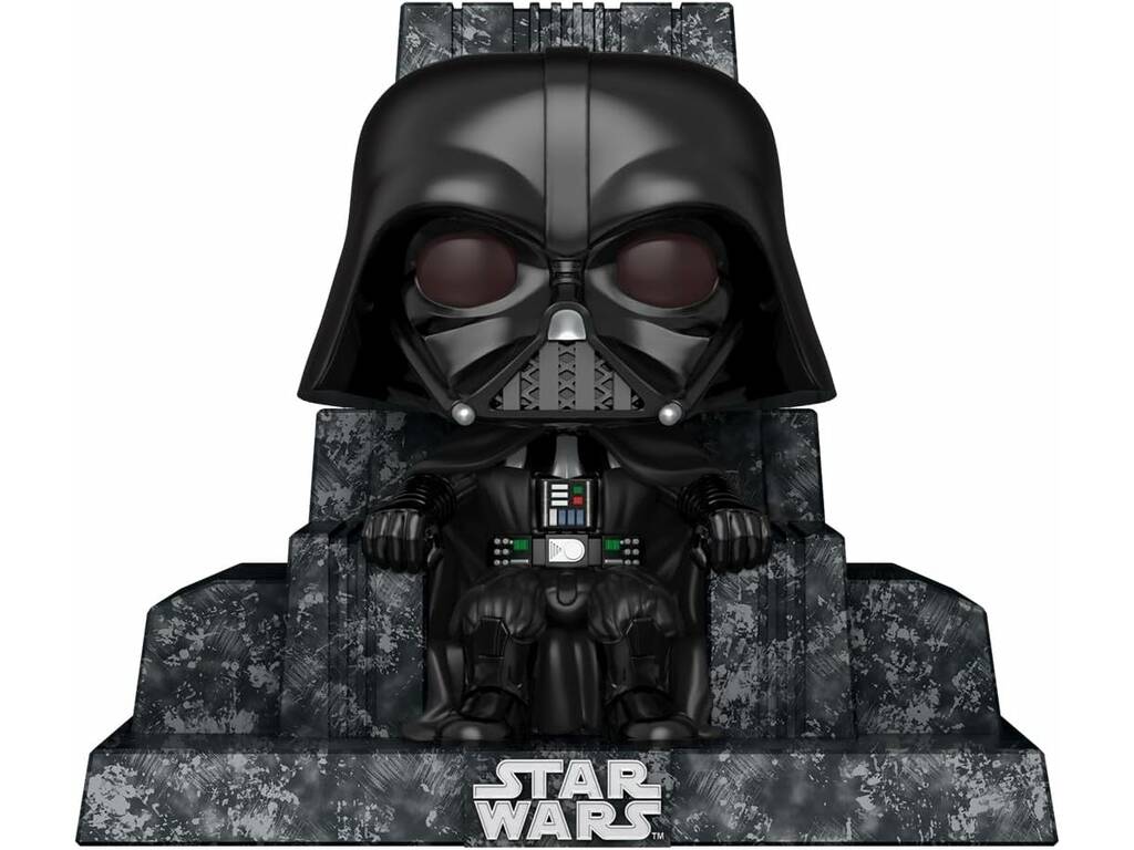 Funko Pop Star Wars Darth Vader con Cabeza Oscilante y Trono