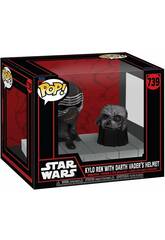 Funko Pop Star Wars Darkside Kylo Ren con testa oscillante con scenario 80772