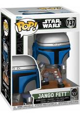 Funko Pop Star Wars Fett Legacy Figura Jango Fett con Cabeza Oscilante 82725