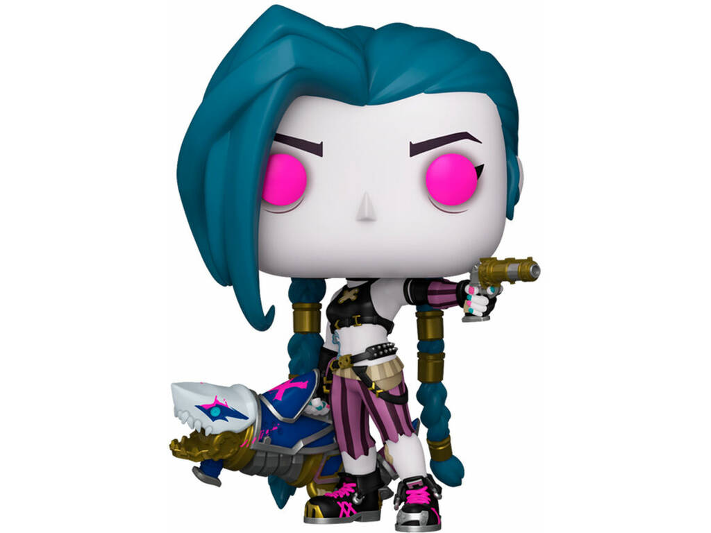 Funko Pop Television Arcane League Of Legends Figura Jinx