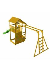 Kinderpark Teide XL mit Abenteuer und Affenbrücke Masgames MA700103A