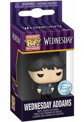 Funko Pop Porte-cls Mercredi avec la figurine Mercredi Addams 81863