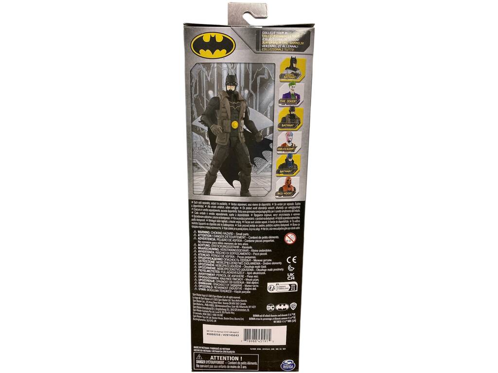 Batman DC Figura Batman con Chaleco Spin Master 6069258