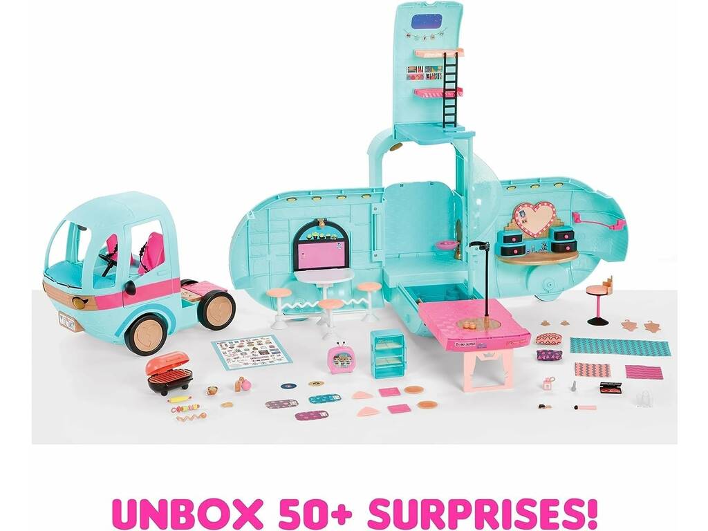 LOL Surprise OMG Wohnmobil Glam N' Go 4 in 1 MGA 502500