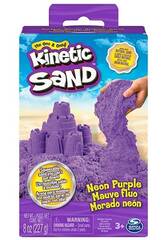Kinetic Sand Caixa de Areia Mágica Cor Neon Roxo Spin Master 6033332