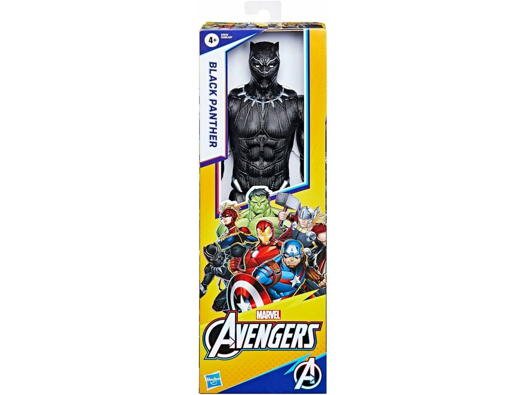 Avengers Figura di Black Panther Hasbro E7876