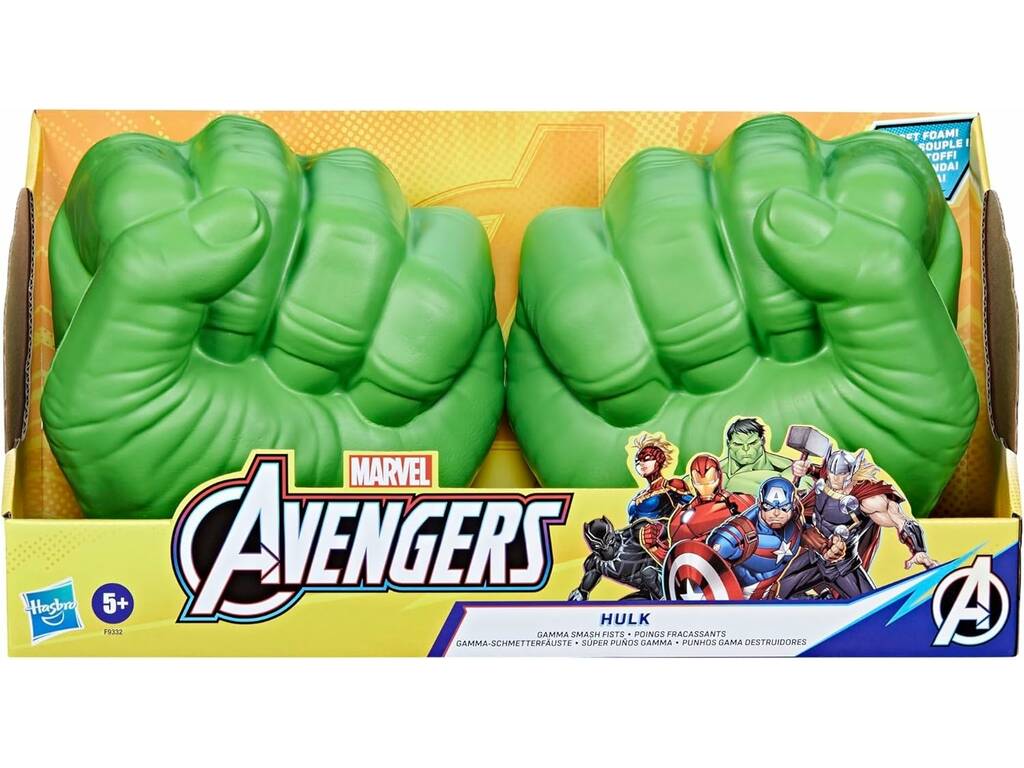 Avengers Hulk Super Pugni Gamma Hasbro F9332